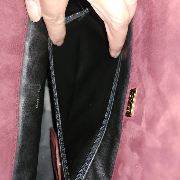 CHLOE SUEDE LEATHER HANDBAG - Picture 7 of 13